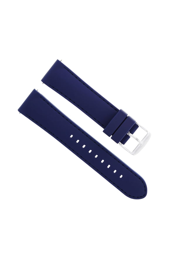 22MM NEW RUBBER DIVER WATCH BAND STRAP FOR FERRARI WATCH BLUE