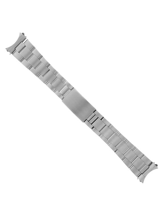22MM OYSTER WATCH BAND BRACELET, Silver, Compatible With CITIZEN BL5250-02L WATCH STAINLESS STEEL HVY