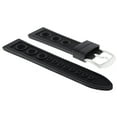thumbnail image 1 of 22MM RUBBER BAND STRAP FOR 45.5MM OMEGA SEAMASTER PLANET OCEAN CHRONO BLACK, 1 of 2