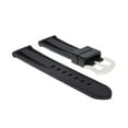 thumbnail image 1 of 22MM RUBBER BAND STRAP FOR INVICTA GMT 11255 SIGNATURE II PRO DIVER 21834 BLACK, 1 of 2