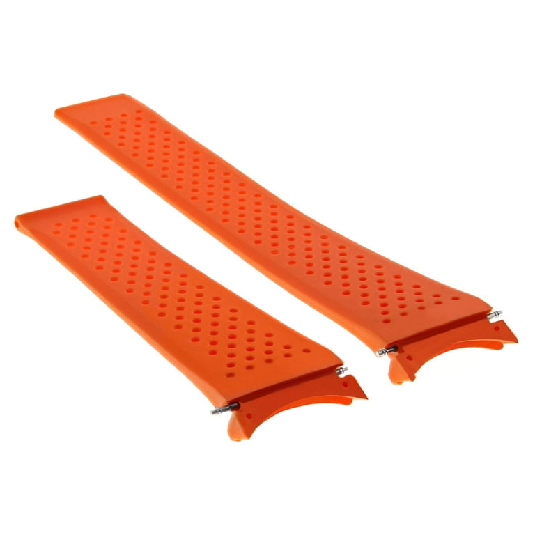 tag heuer watch orange band