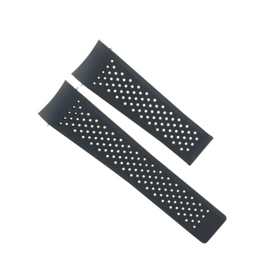 22MM RUBBER BAND STRAP REPLACEMENT FOR TAG HEUER CARRERA CALIBRE 16,17,36,CAV551