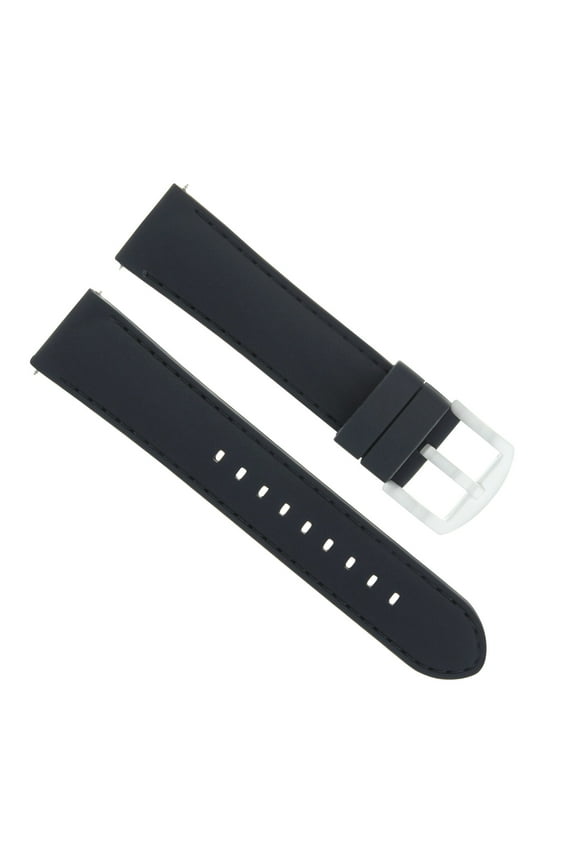 22MM RUBBER WATCH BAND STRAP FOR CITIZEN BL5250-02L ECO DRIVE WATCH BLACK