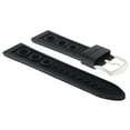 thumbnail image 1 of 22MM RUBBER WATCH BAND STRAP FOR INVICTA 1326 GMT 11255 SIGNATURE II WATCH BLACK, 1 of 2