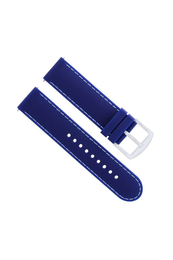 22MM RUBBER WATCH BAND STRAP FOR SEIKO WATCH SKX007 SKX009 SKX175 SKX176 BLUE WS