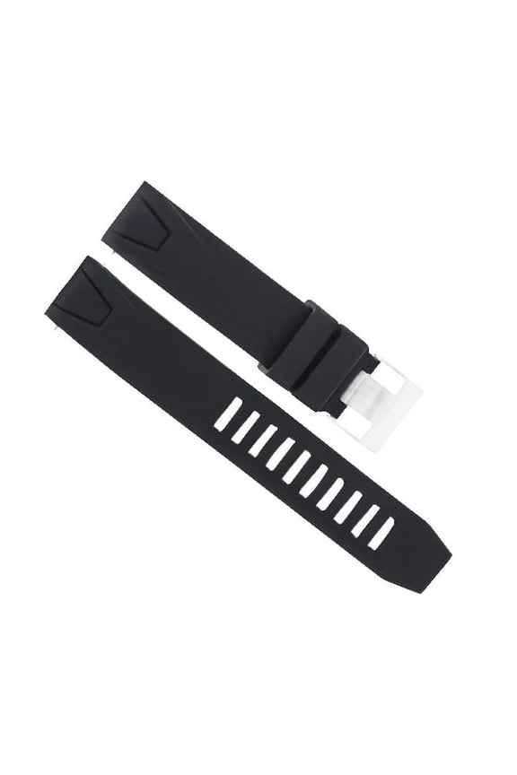 22MM STRAP BAND BRACELET FOR OMEGA SEAMASTER 45.5MM PLANET OCEAN WATCH RUBBER