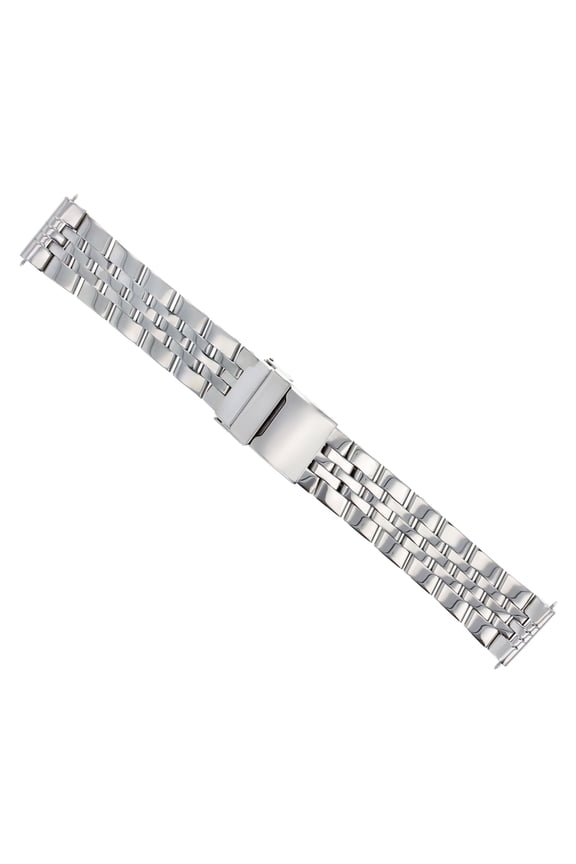 22MM WATCH BAND FOR BREITLING A13362 BENTLEY COCKPIT GALACTIC 5 SOLID POLISH SS