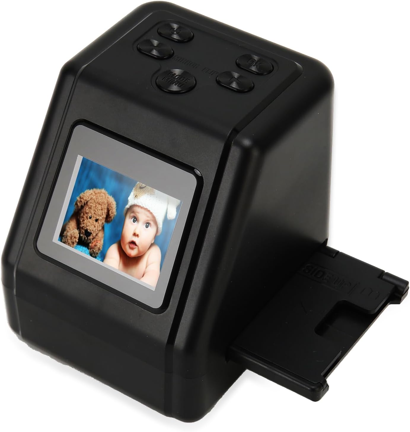 All-in-One Film- En Diascanner - Converteert 135, 126, 110 & Super 8 Films Naar Digitale Foto's, 12 MP, Met LCD