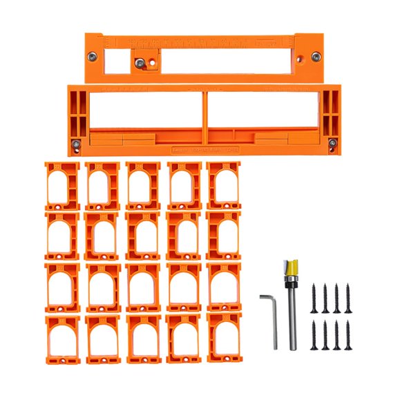 22Mm To 33Mm Ergonomic High Accuracy Aluminum Alloy Hinge Slotting Tool Kit With Interchangeable Blade For DIY Projects