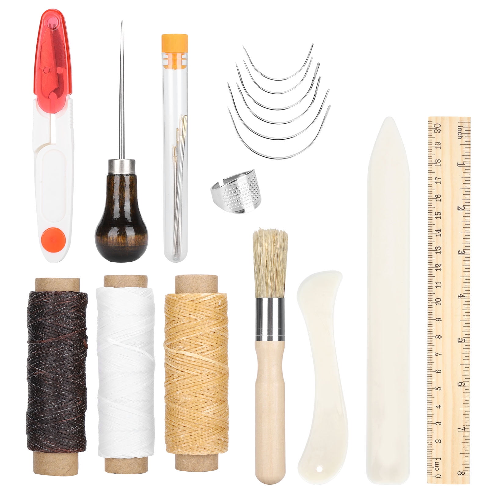 22PCS/Set Leather Sewing Repair Kit for Beginner Leather Sewing Tools