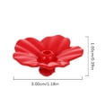 22Pcs Hummingbird Feeders Replacement Flowers Pretty Bird Feeder Ports (Red)