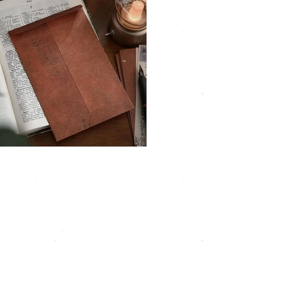22Pcs Kraft Paper Envelopes Rectangle Coconut Brown 155x108mm DIY