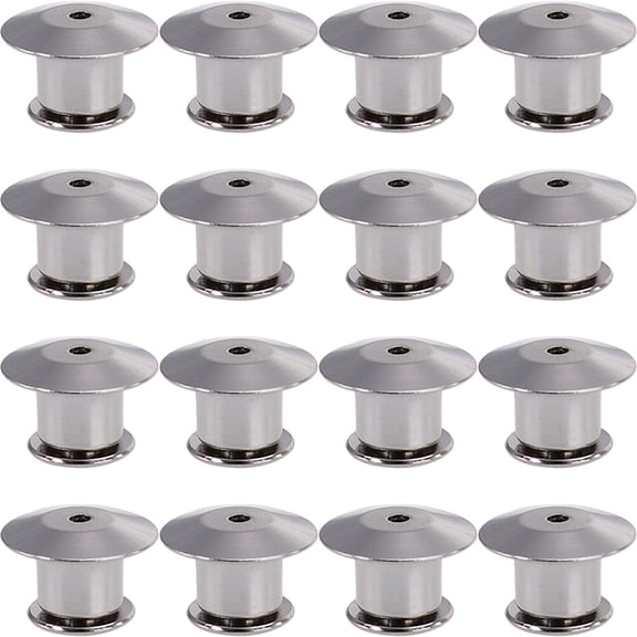22Pcs Locking Pin Backs Keepers Locking Pin Backs Keepers Clothes Locking Clasps