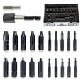 22Piece Damaged Screw Extractor Set Extension Bit Holder Socket Adapter