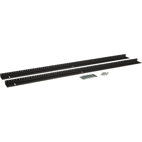 22U LINIER Wall Mount Vertical Rail Kit - 10-32 Tapped