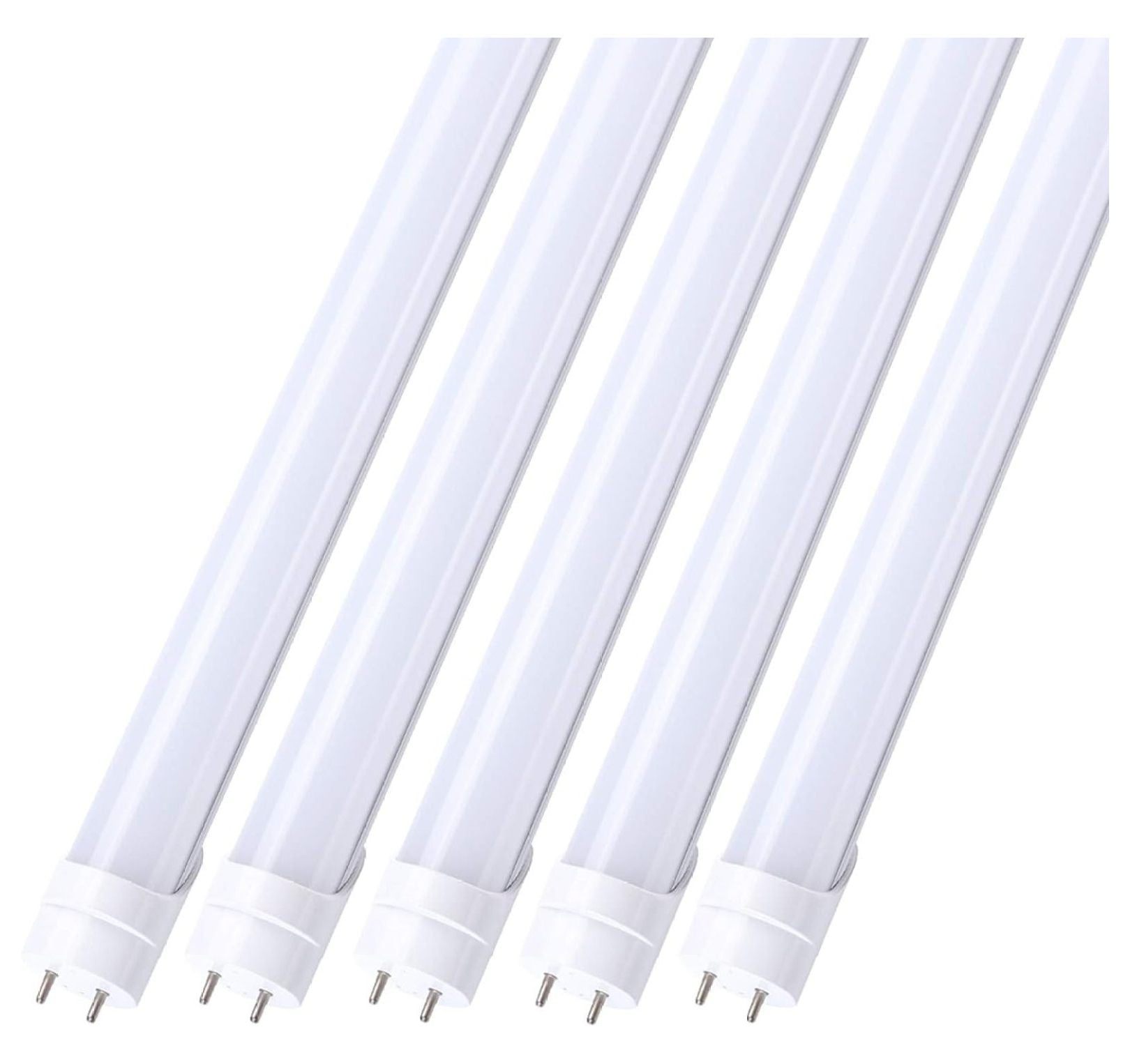 22W 4FT T8 LED Light Tube,DualEnd Powered,Ballast Bypass Required, (60W Equivalent), 2640