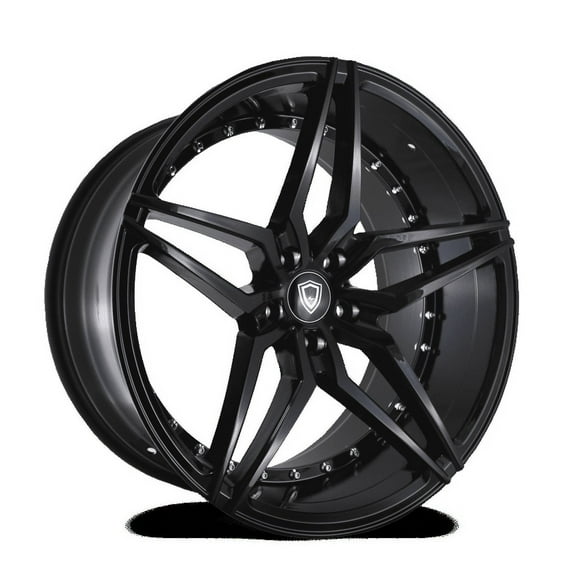 22X10.5 5-114.3 MARQUEE #3259 Gloss Black 40/73.1 Deep Concaved Wheel