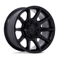 thumbnail image 1 of 22X10 Fuel FC880 Super C Matte Black 8x170 ET-18 Wheel Rim, 1 of 2