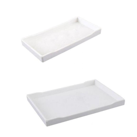 22cm & 25cm Melamine Serving Plate Platter Catering BBQ White