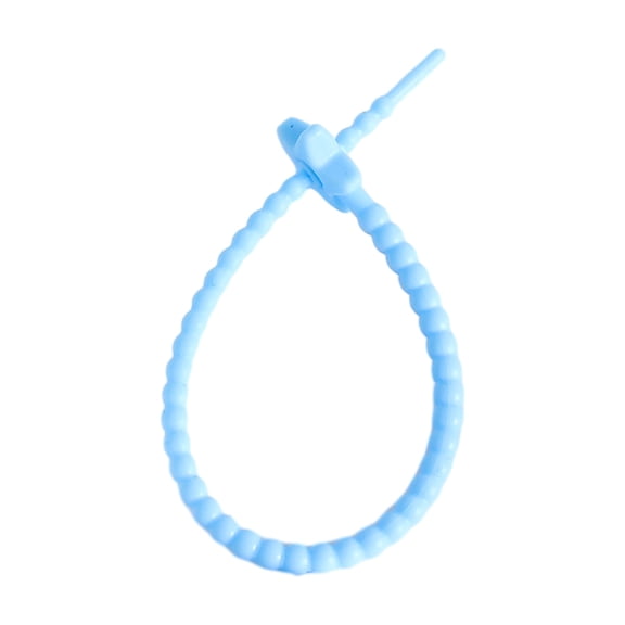 22cm Colored Small Star Silicone Rope DIY Jewelry Keychain Accessories Self-Locking Strap Lanyard Strap Easy to Use
