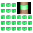 thumbnail image 1 of Uxcell 8.66" Reflective Bands, 24Pcs Reflective Arm Bands Straps Wrist Reflective Running Gear Safety Reflective Straps Bracelets High Visibility for Night Walking Bicycle, Green, 1 of 6