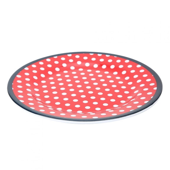 22cm Round Heat-Resistant Plate - Durable Tableware for Home, Restaurants, and Hotels