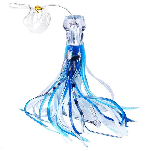 22cm Tuna Luya Fishing Lure Bait Large Trolling Octopus Sea Subbait Whisker