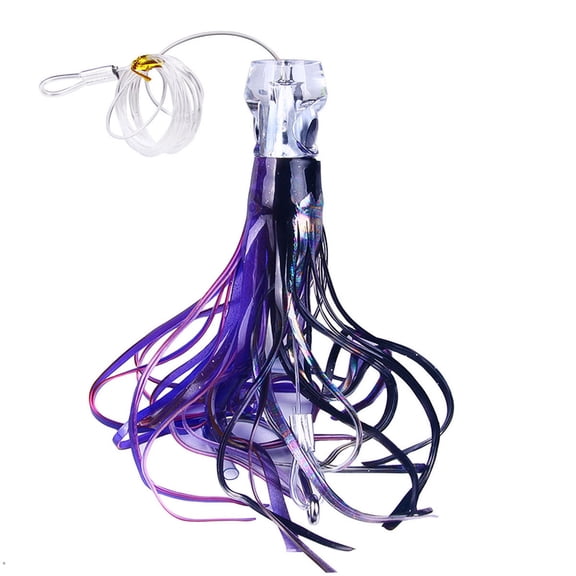 22cm Tuna Luya Fishing Lure Bait Large Trolling for Octopus Sea Subbait Whisker