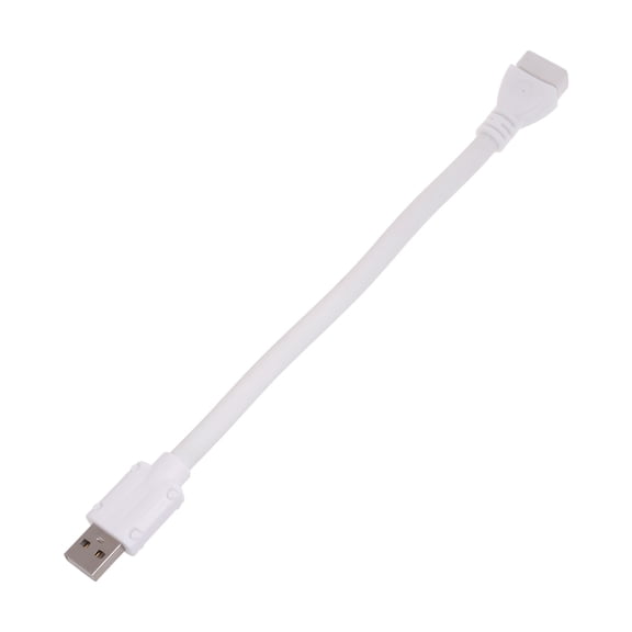 22cm USB Extender Line 360 Degree Rotatable USB Cable Cord Convenient Charging Solution for USB Fan/USB Night Lamps