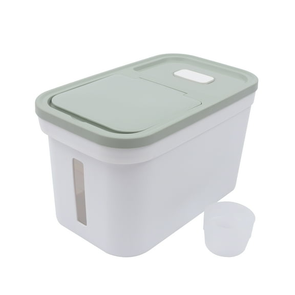 22lbs Large Rice Cereal Storage Container ,Airtight Flour Grain Storage Bucket for Rice, Beans, Grains, Cereal Dry Food