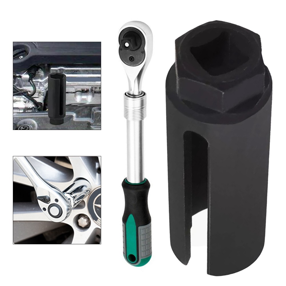 1/2 Inch Drive Flare Nut Socket 1/2 Inch Drive Oxygen Sensor Wrench 22mm Offset Removal Socket - Foto 8