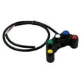thumbnail image 1 of 22mm 5 Button Array Motorcycle Switch Racing Off-Road Handlebar Switch Assembly, 1 of 7