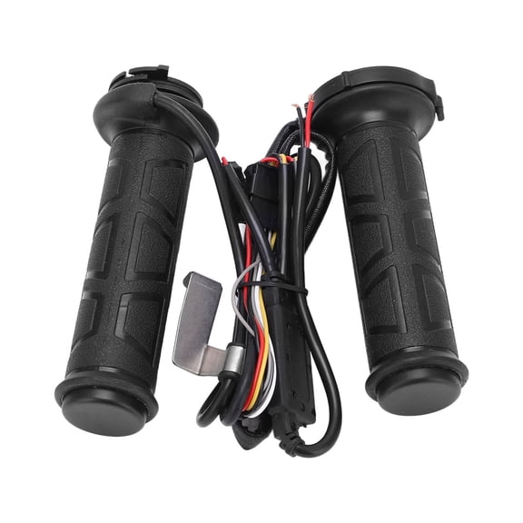 22mm, 50-70C, Intelligent Control, Black, 12V Upgrade for Cold Weather Riding Universal Motorcycle Heated Grips