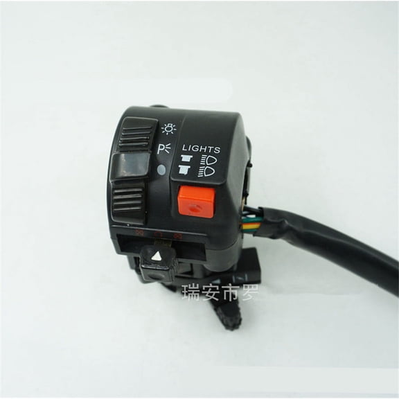 22mm 7/8"Motorcycle Handlebar Start Stop Headlight Hi/Low Throttle ON-Off Switch