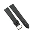 thumbnail image 1 of 22mm Black Soft Leather Long Watch Strap, 1 of 1