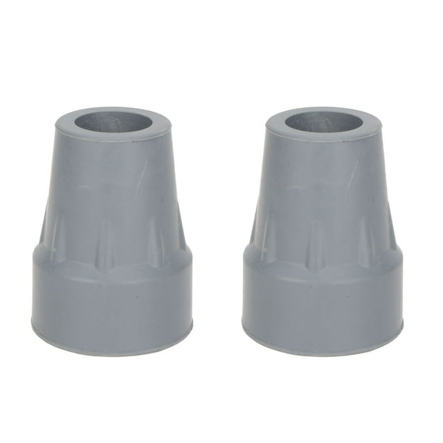 22mm Cane Tip Prevent Slip Shock Absorbing Heavy Duty Replacement Rubber Crutch Tips for Elderly