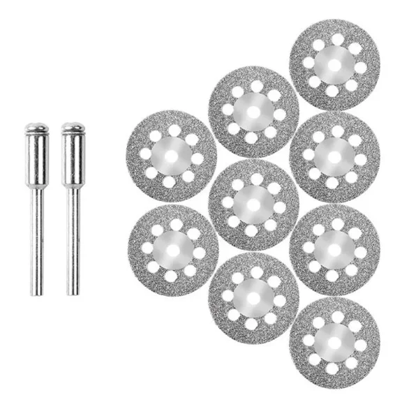 22mm Diamond Cutting Disc 3mm Grinding Wheel Mandrel for Metal Cutting Rotary Tool Electric Grinder Parts