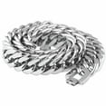 thumbnail image 1 of 22mm Huge Heavy Gift Stainless Steel Silver Curb Cuban Chain Mens Necklace 8-40", 1 of 7