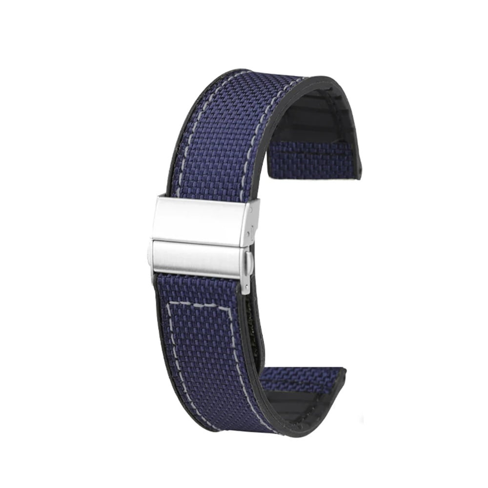 22mm Nylon Silicone Bottom Watch Strap Fit For Huawei GT4 Watch Strap ...