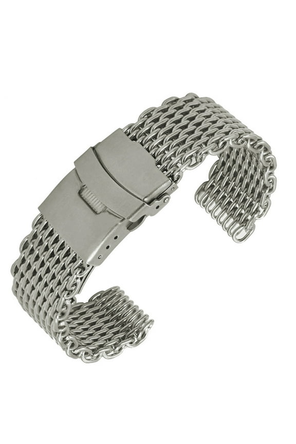 Mesh Watch Band Quick Release Strap 22mm Pattern