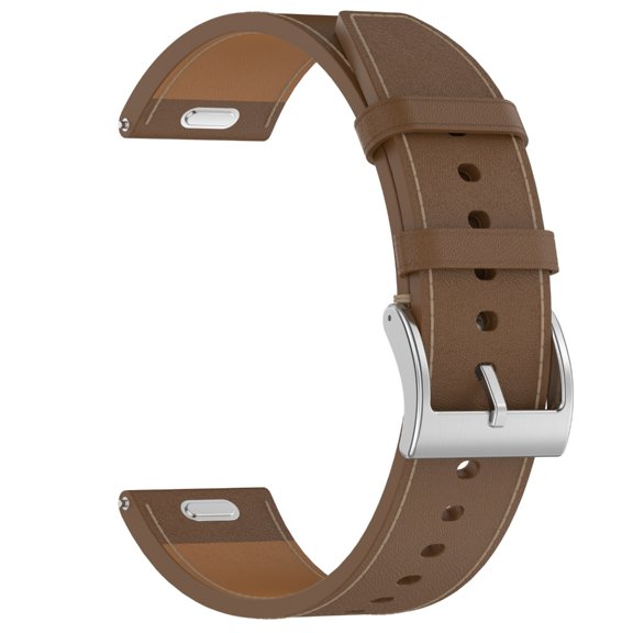 22mm Leather Watch Band PU Leather Watch Strap Universal Watch Band Replacement Leather Band Upgrades for Watch GT5