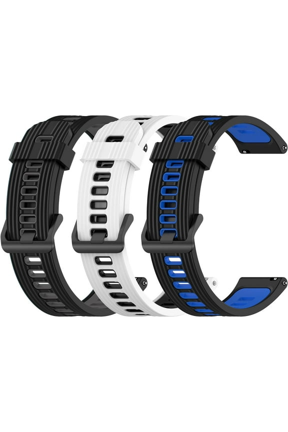 22mm Soft Silicone Watch Band for Coros Pace 3/Apex 2 Pro/Apex Pro/Apex 46mm Smart Watch, Replacement Wristband for Coros Pace 3/Apex 2 Pro/Apex Pro/Apex 46mm Watch Band Adjustable Wristband Bracelet