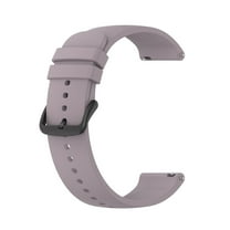 22mm Solid Color Silicone Sports Watch Strap Designed for Easy Replacement and Sweat Resistance