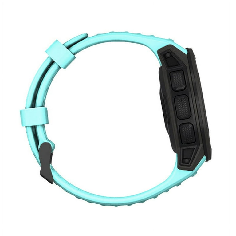 22mm Sports Watch Silicone Band Wristband Strap for Garmin Instinct  Accessories Watch Band For Garmin Instinct Replacement Wristband 22mm  Silicone Teal 