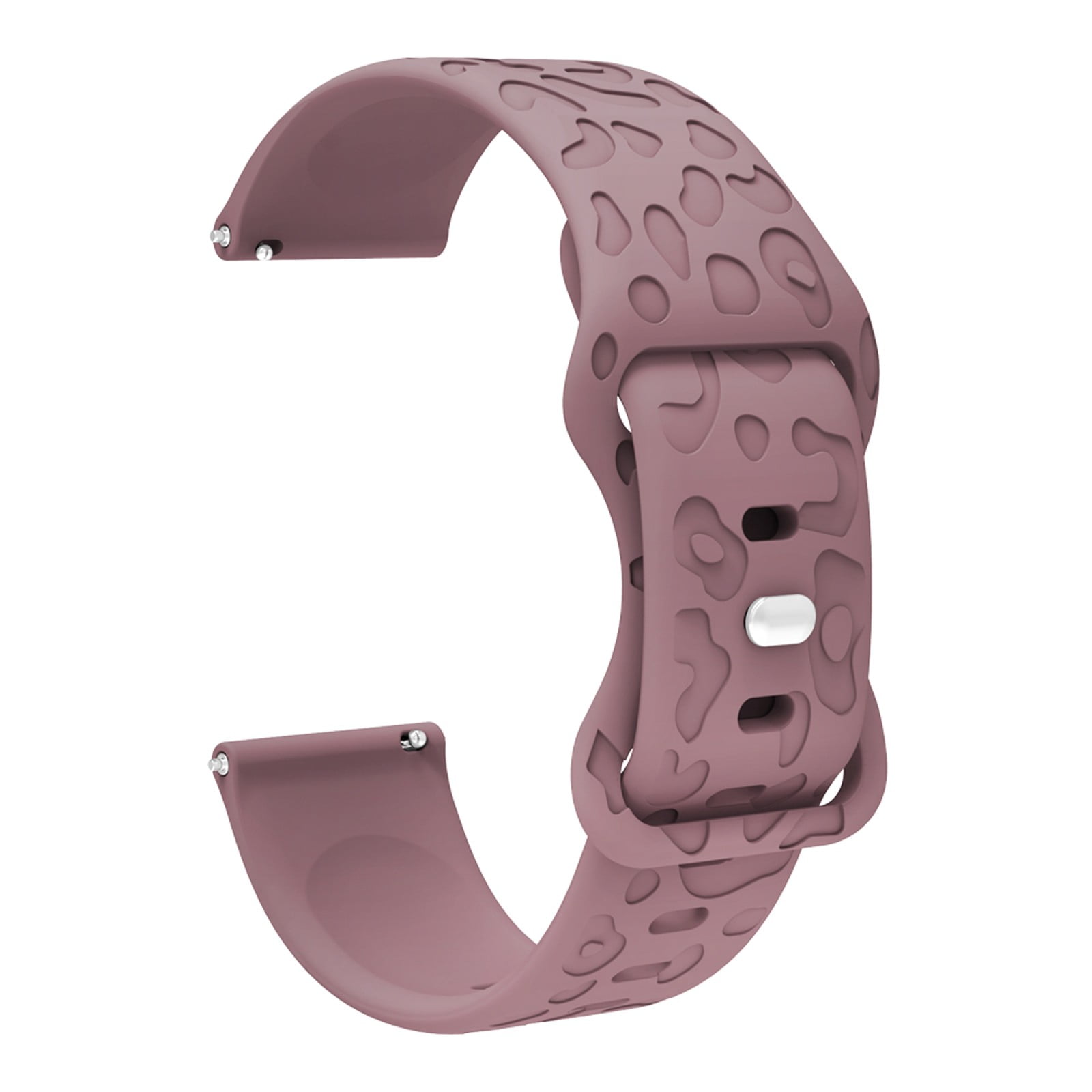 【22mm】 Sporty Breathable Silicone Watch Band Sweatproof Water Proofing