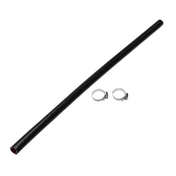 22mm Straight Coupler Silicone Hose 4 Layers of Cloth Intercooler Heater Turbocharger Air Intake Pipe Radiator Coolant Tube 1000mm Black Red