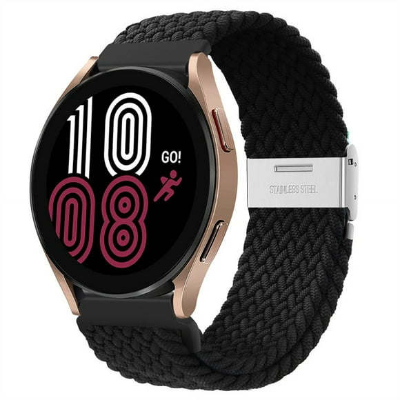 22mm Watch Bands Compatible for Samsung Galaxy Watch 3 45mm Band/Galaxy Watch 46mm/Gear S3 Frontier, Stretchy Adjustable Elastic Nylon Woven Loop Wristband for Men Women