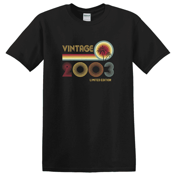22nd Birthday For Him 22nd 22 Years Old Born In 2003 T-shirt