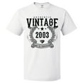 thumbnail image 1 of 23rd Birthday Gift For 23 Year Old 2003 Aged To Perfection T Shirt, 1 of 2