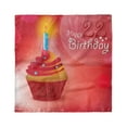 thumbnail image 1 of 22nd Birthday Head Scarf, Cupcake Romantic, Head Wrap, 3 Sizes, by Ambesonne, 1 of 2